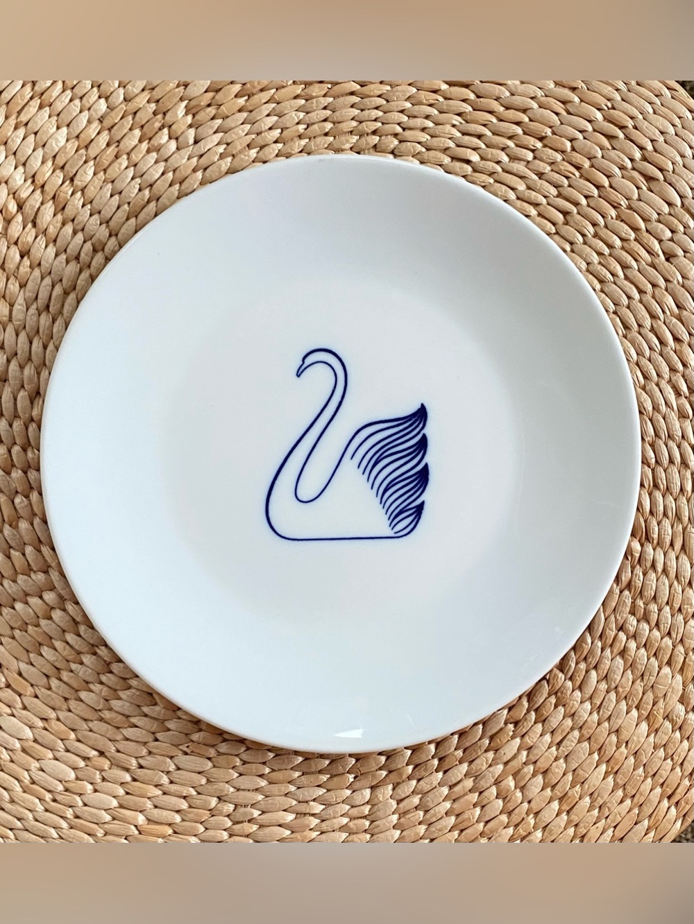 Ch. Field Haviland Limoges France La Réserve Swan Plate Robert Haviland Parlon